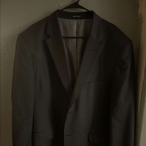 Kenneth Cole Awareness Men’s Charcoal Suit Jacket Sport Coat 100% wool 48R